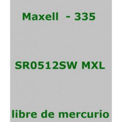 PILA MAXELL       SR0512SW