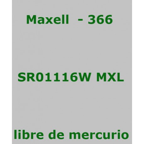 PILA MAXELL       SR1116SW