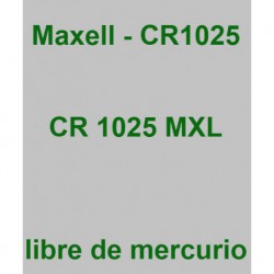 PILA MAXELL       CR1025-B1