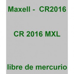 PILA MAXELL       CR2016-B5