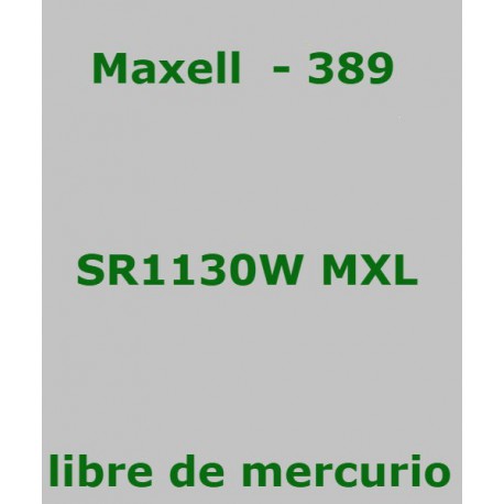 PILA MAXELL       SR1130W