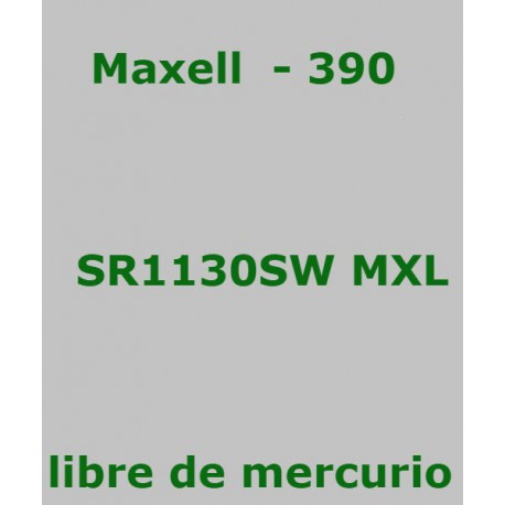 PILA MAXELL       SR1130SW