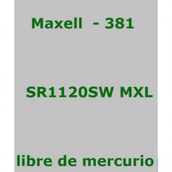 PILA MAXELL       SR1120SW