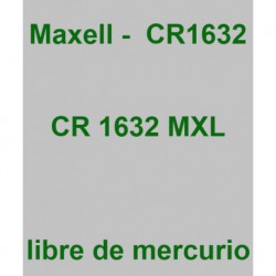 PILA MAXELL       CR1632-GP