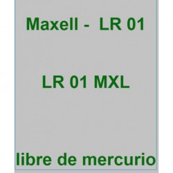 PILA MAXELL       LR01-B1