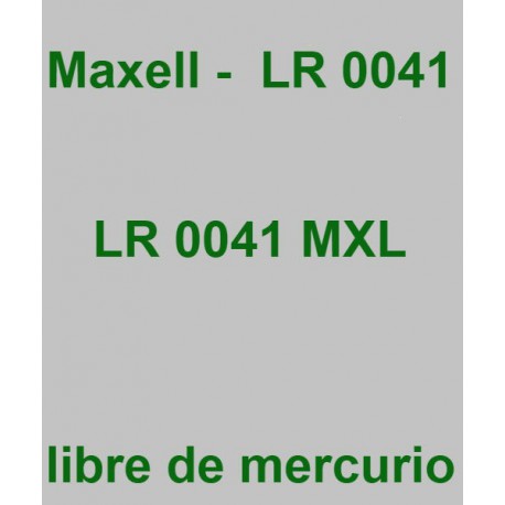 PILA MAXELL       LR0041-B2