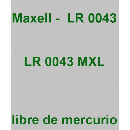 PILA MAXELL       LR0043-B2