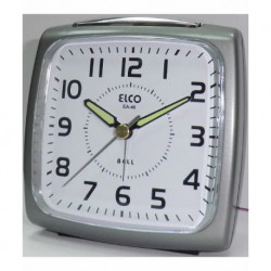 Despertador campana ELCO EA46-PLATA