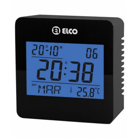 Despertador digital ELCO ED60-NEGRO