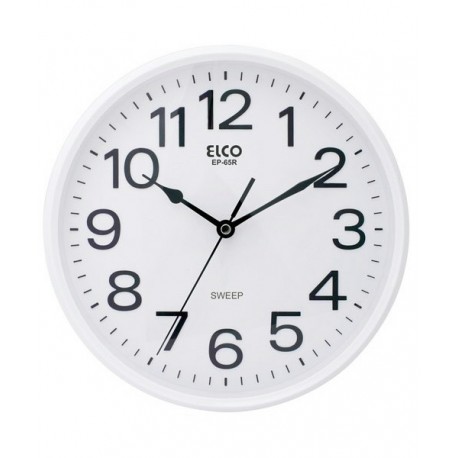 Reloj Pared Silencioso ELCO EP65R-BLANCO