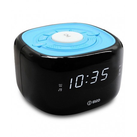 Radio reloj despertador ELCO PD185-AZUL