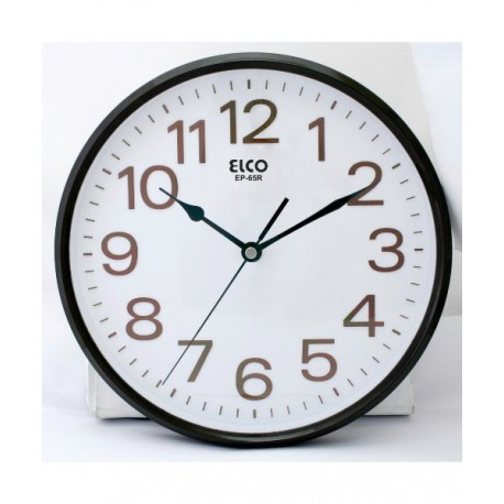 Reloj Pared Silencioso ELCO EP65R-MARRON